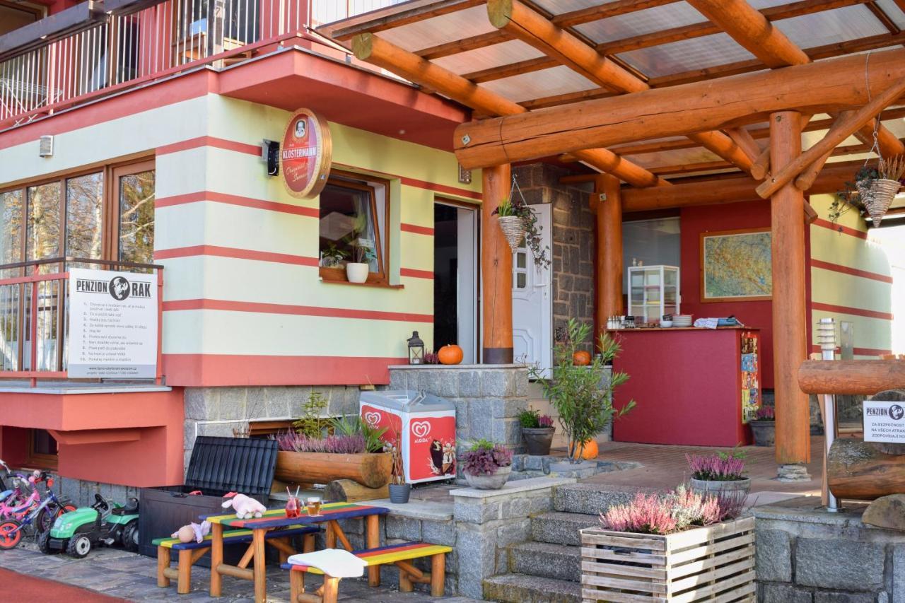 Penzion Rak Wellness Černá v Pošumaví Zewnętrze zdjęcie